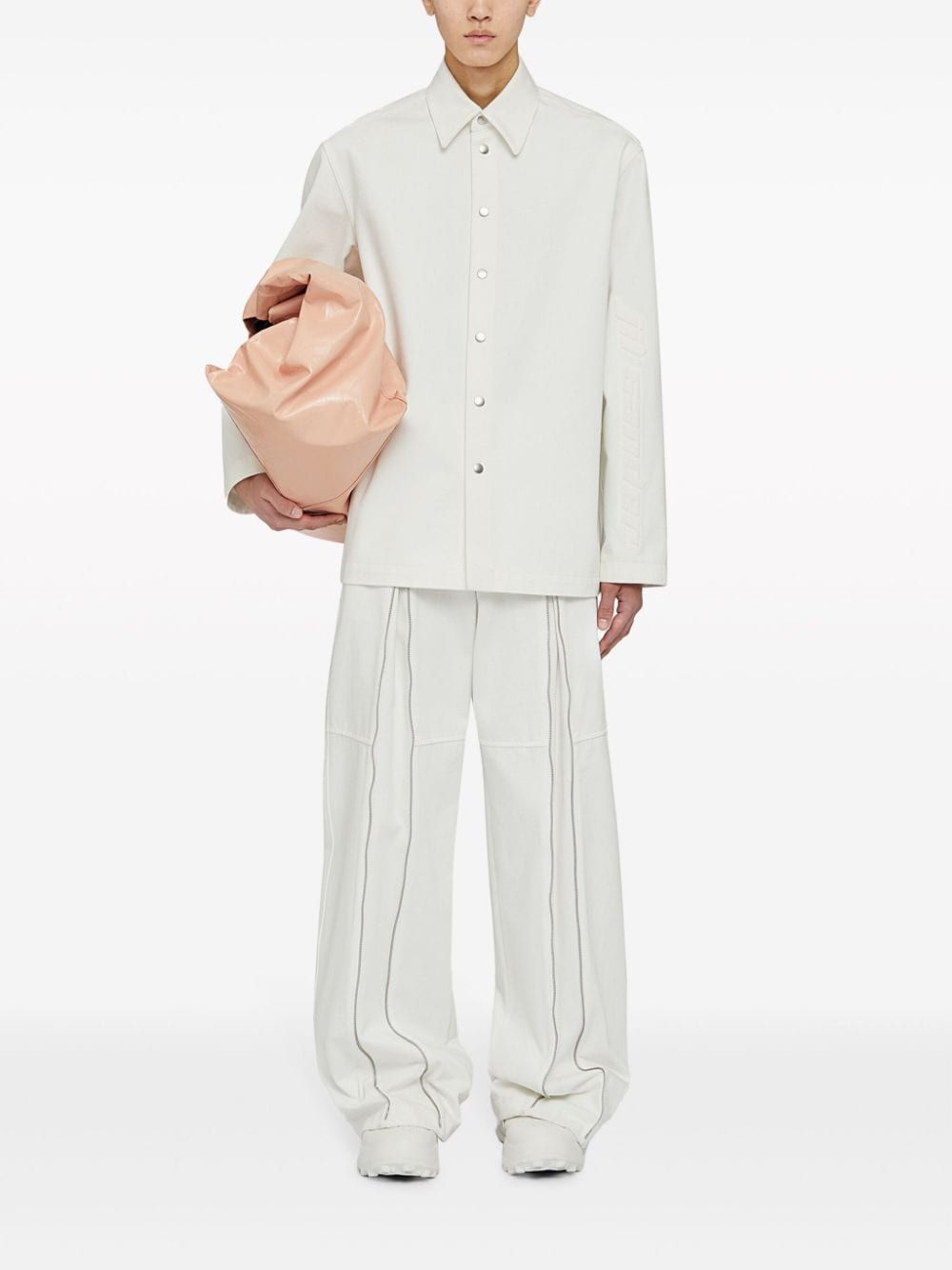 Jil Sander Fashion Men's Organic Cotton Denim Shirt