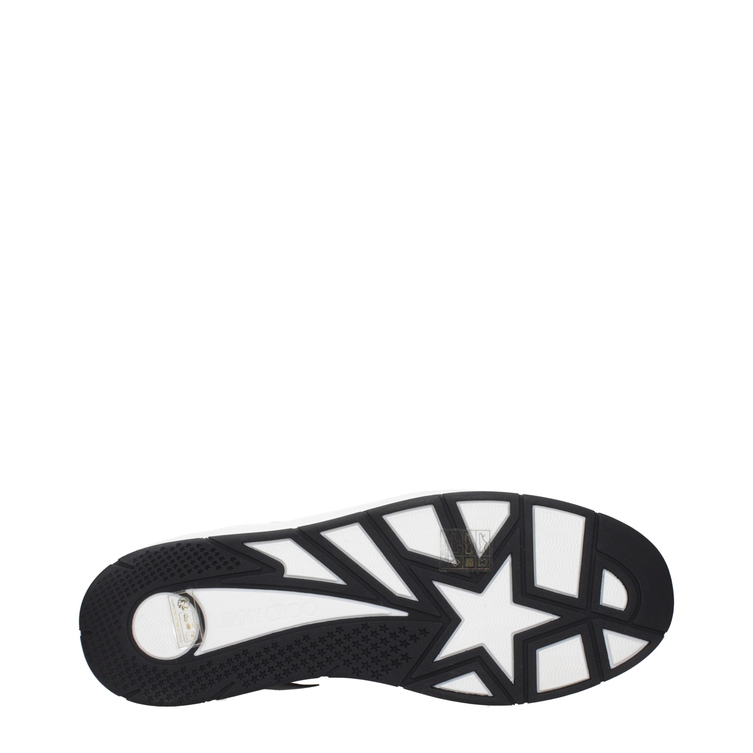 Jimmy Choo Black Leather Men's Sneakers
