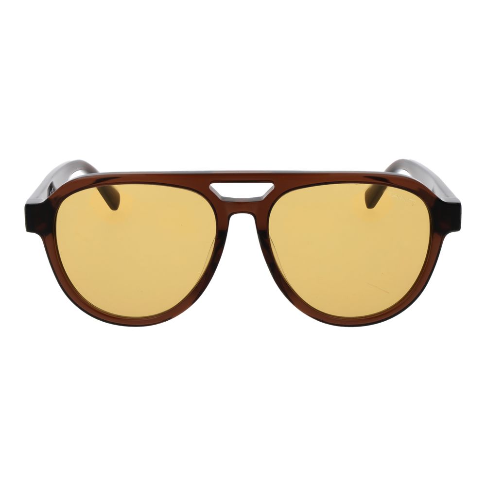 Gant Brown Acetate Men's Sunglasses