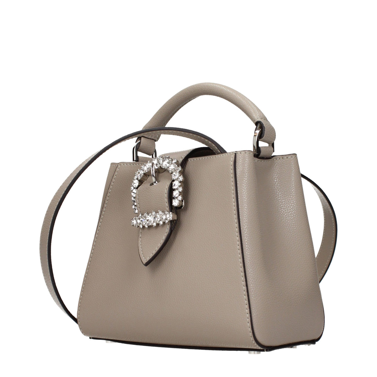 Jimmy Choo Gray Leather Women's Handbag