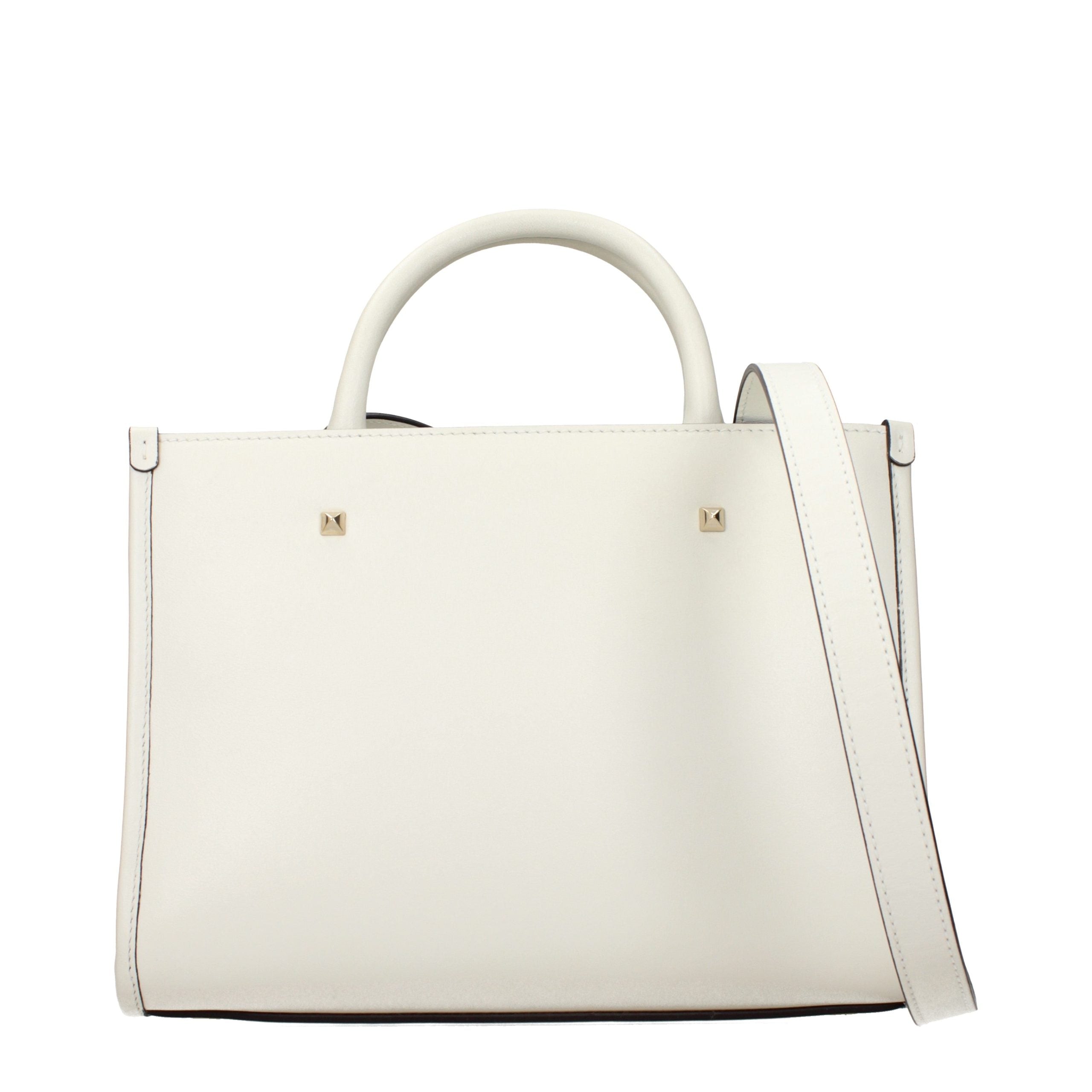 Jimmy Choo White Leather Women's Handbag