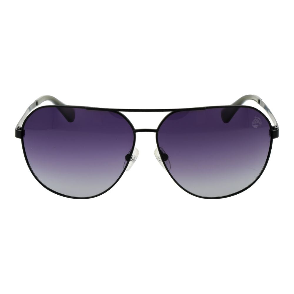 Timberland Black Metal Men's Sunglasses
