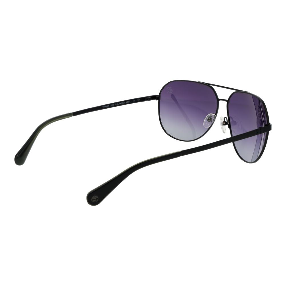 Timberland Black Metal Men's Sunglasses