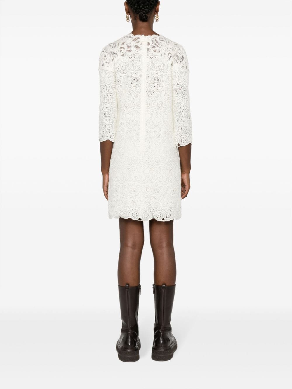 Ermanno Scervino Women's Wool Blend Short Dress