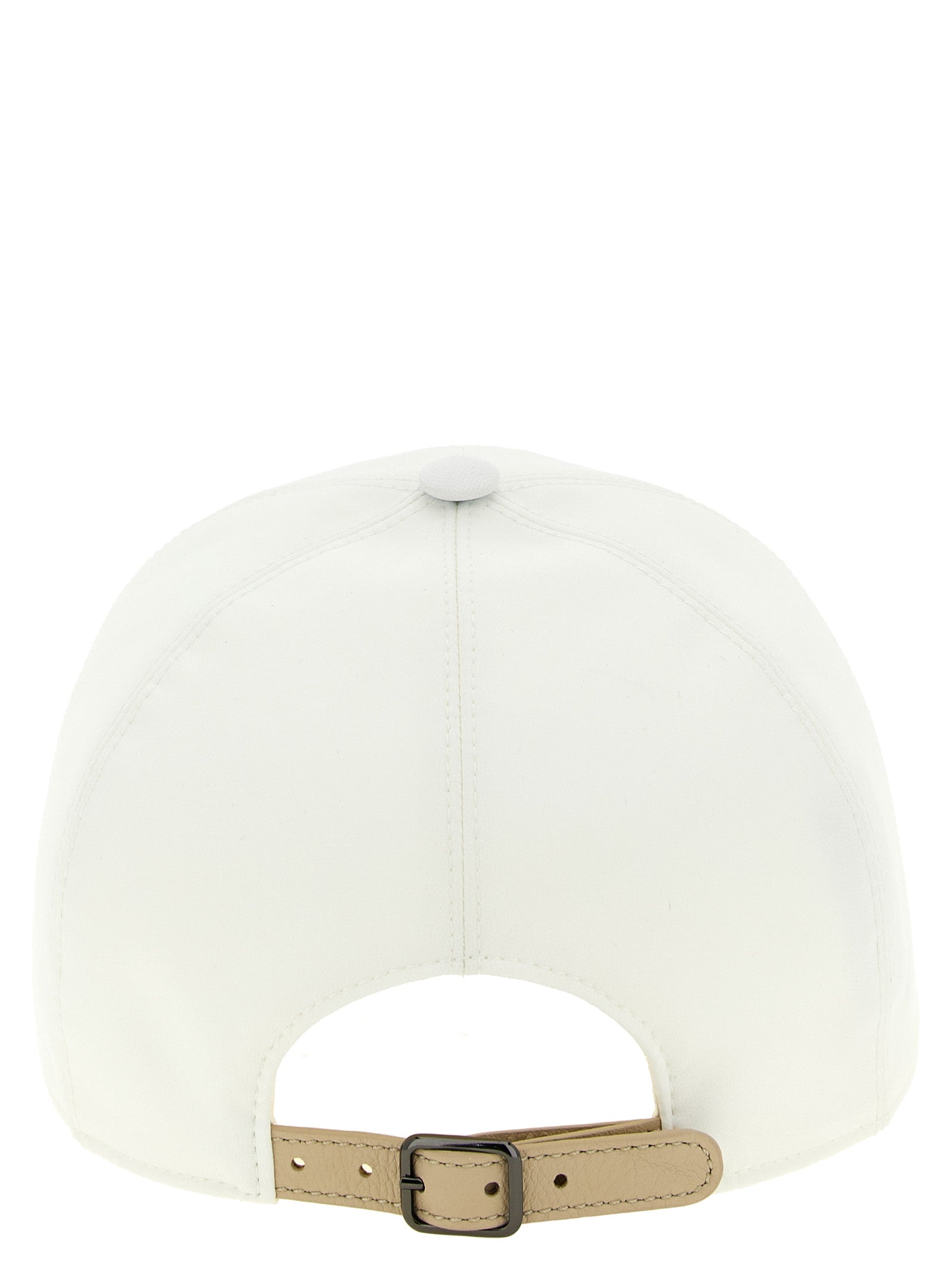 Brunello Cucinelli White Polyester Cap (Baseball Women's Hat)