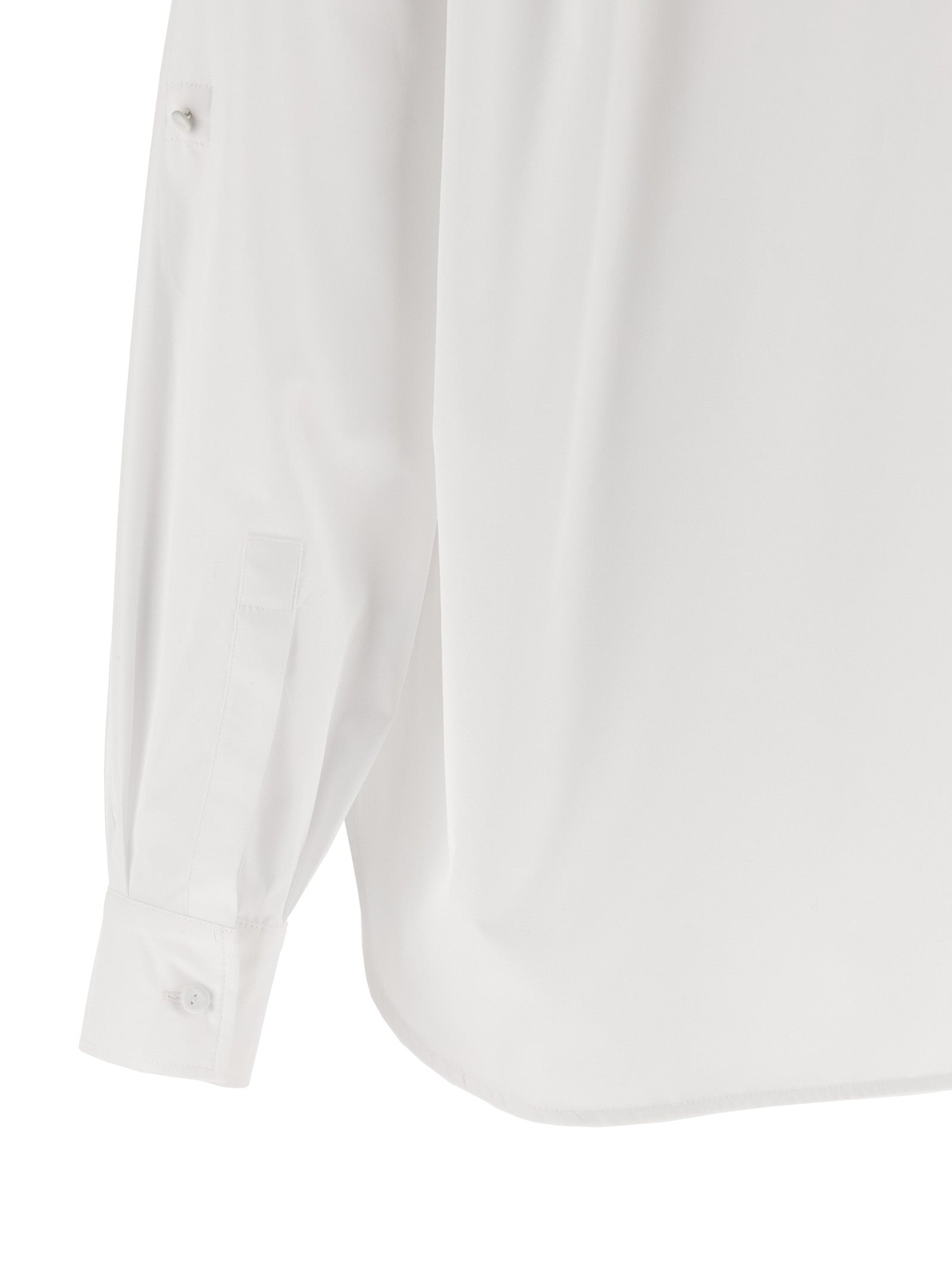 Max Mara White Cotton Women's Blouse