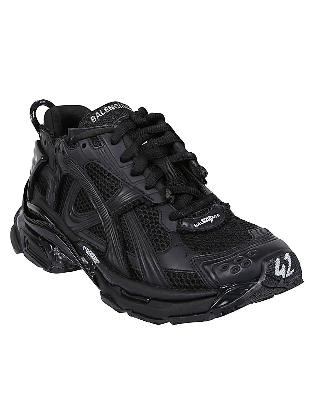 Balenciaga Men's Runner Chunky Low-Top Sneakers