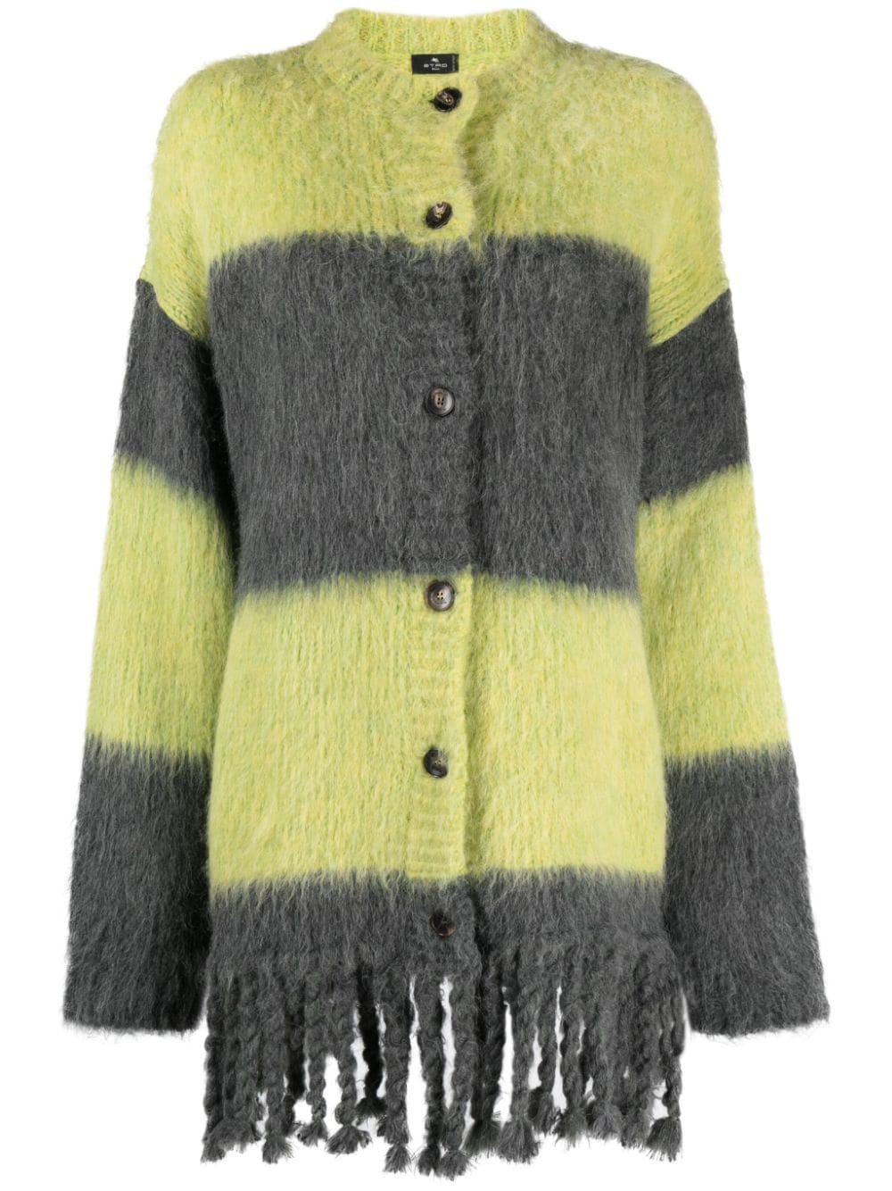Etro Women's Long Striped Cardigan