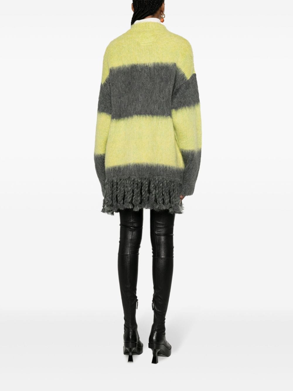Etro Women's Long Striped Cardigan