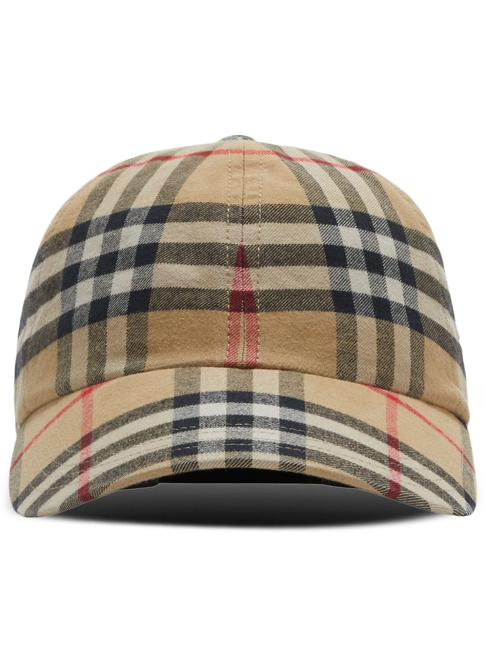 Burberry Men's Checkered Baseball Cap