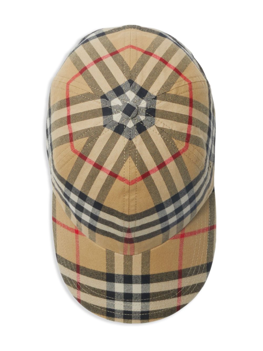 Burberry Men's Checkered Baseball Cap