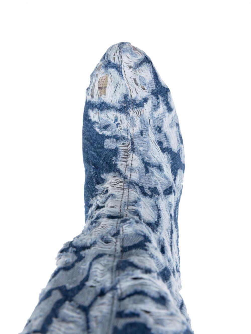 Masha Popova Women's Boots With A Worn-In Denim Effect