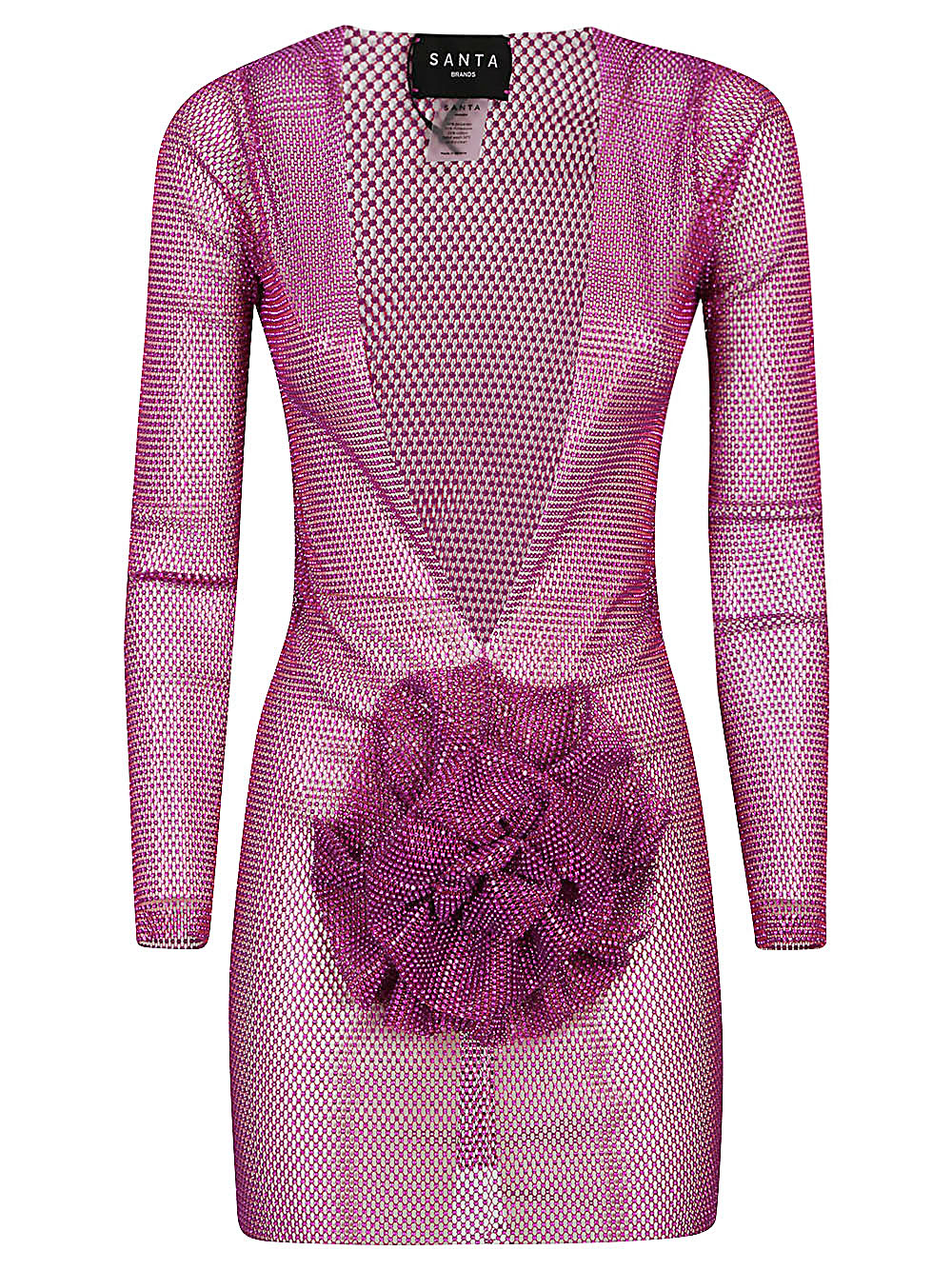 Santa Brand Women's Flower-Applique Mini Dress