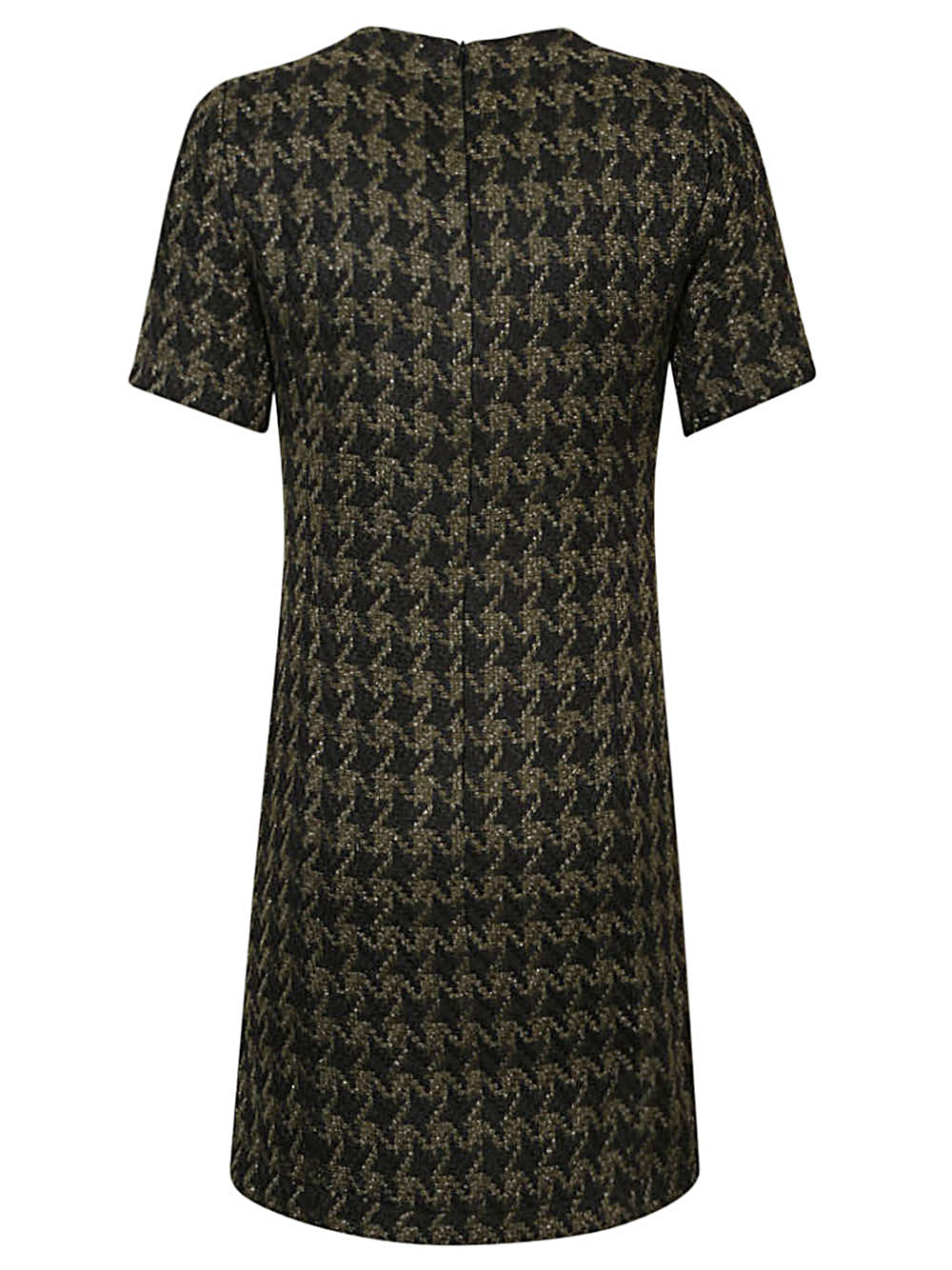 5Progress Women's Houndstooth Wool Blend Short Dress