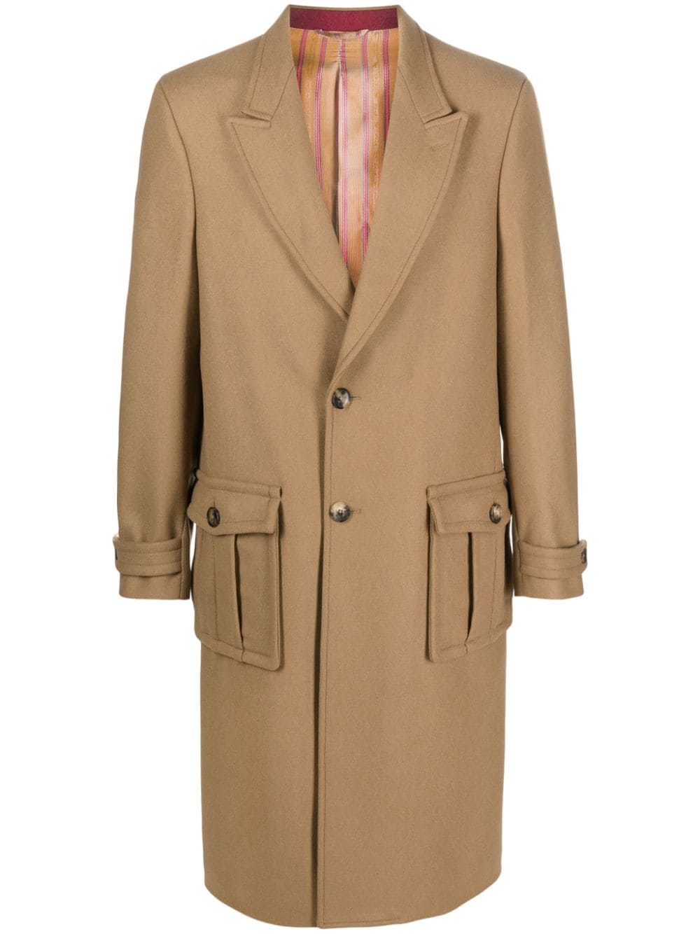 Etro Men's Single-Breasted Wool-Blend Coat