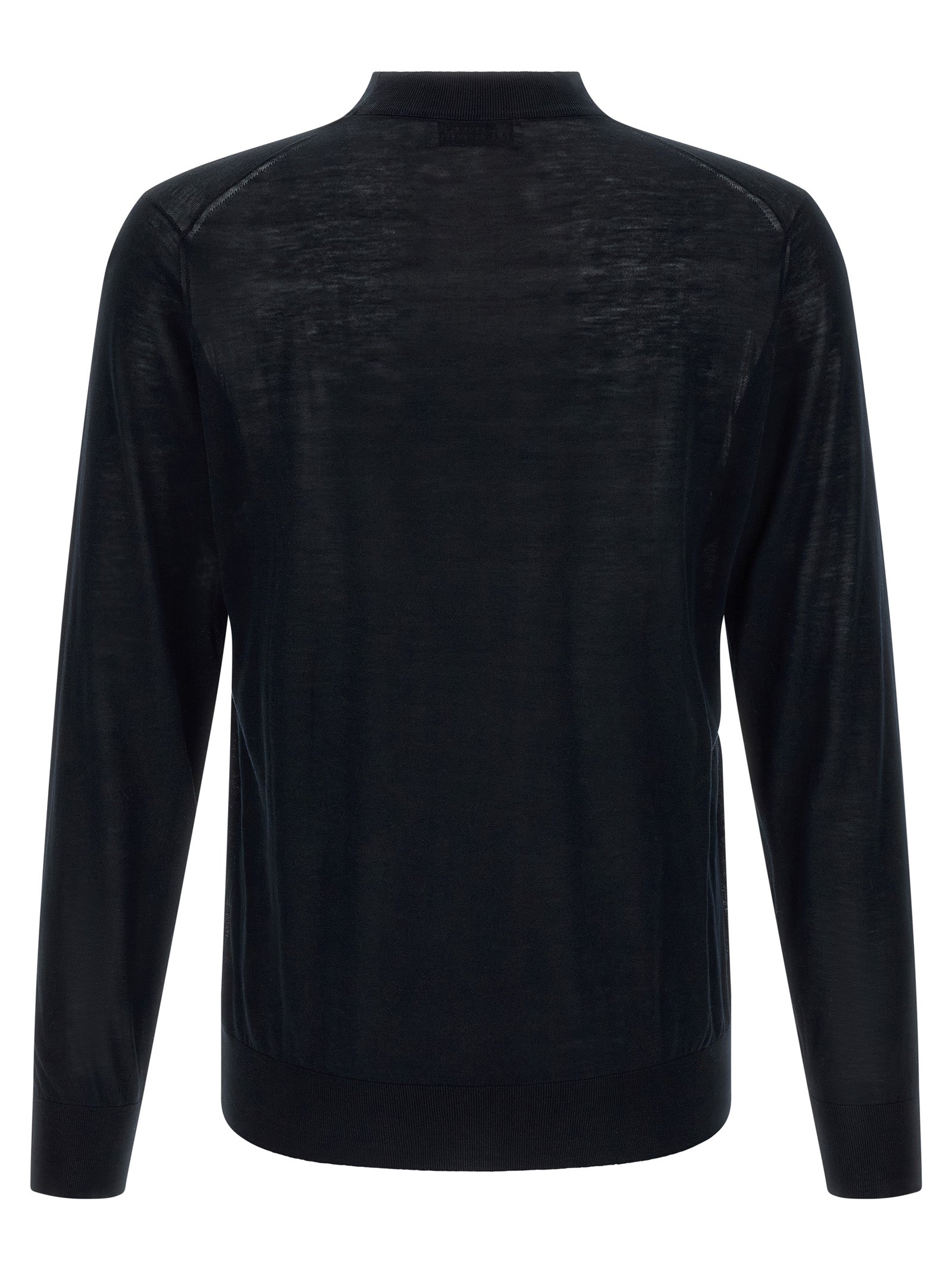 Brunello Cucinelli Blue Silk Men's Cardigan