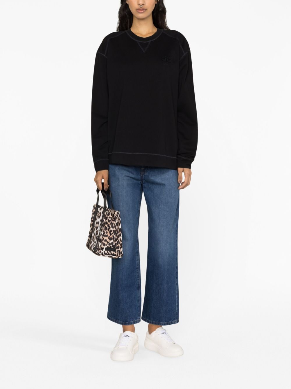 Ganni Women's Sweaters Black
