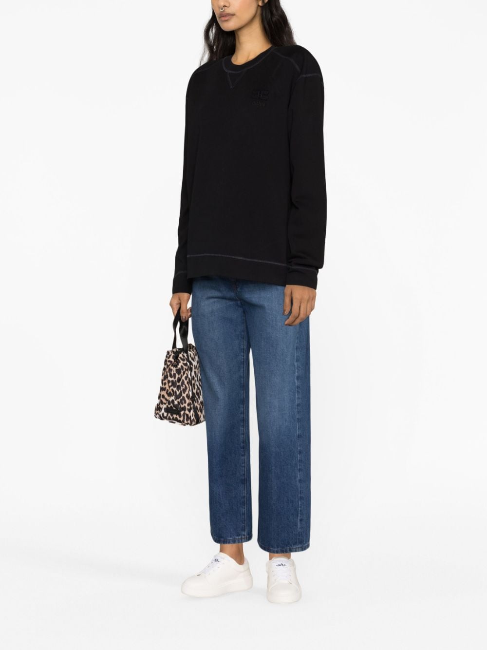 Ganni Women's Sweaters Black