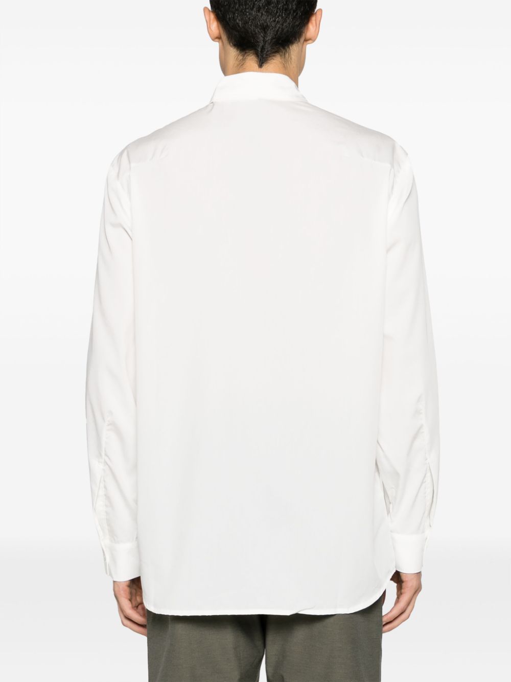 Post Archive Faction Men's Long Sleeve Center (White)