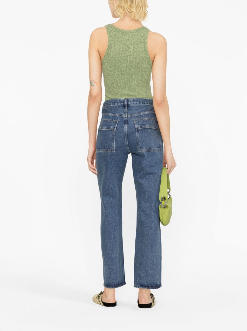Agolde Pre Women's Cargo Straight-Leg Jeans