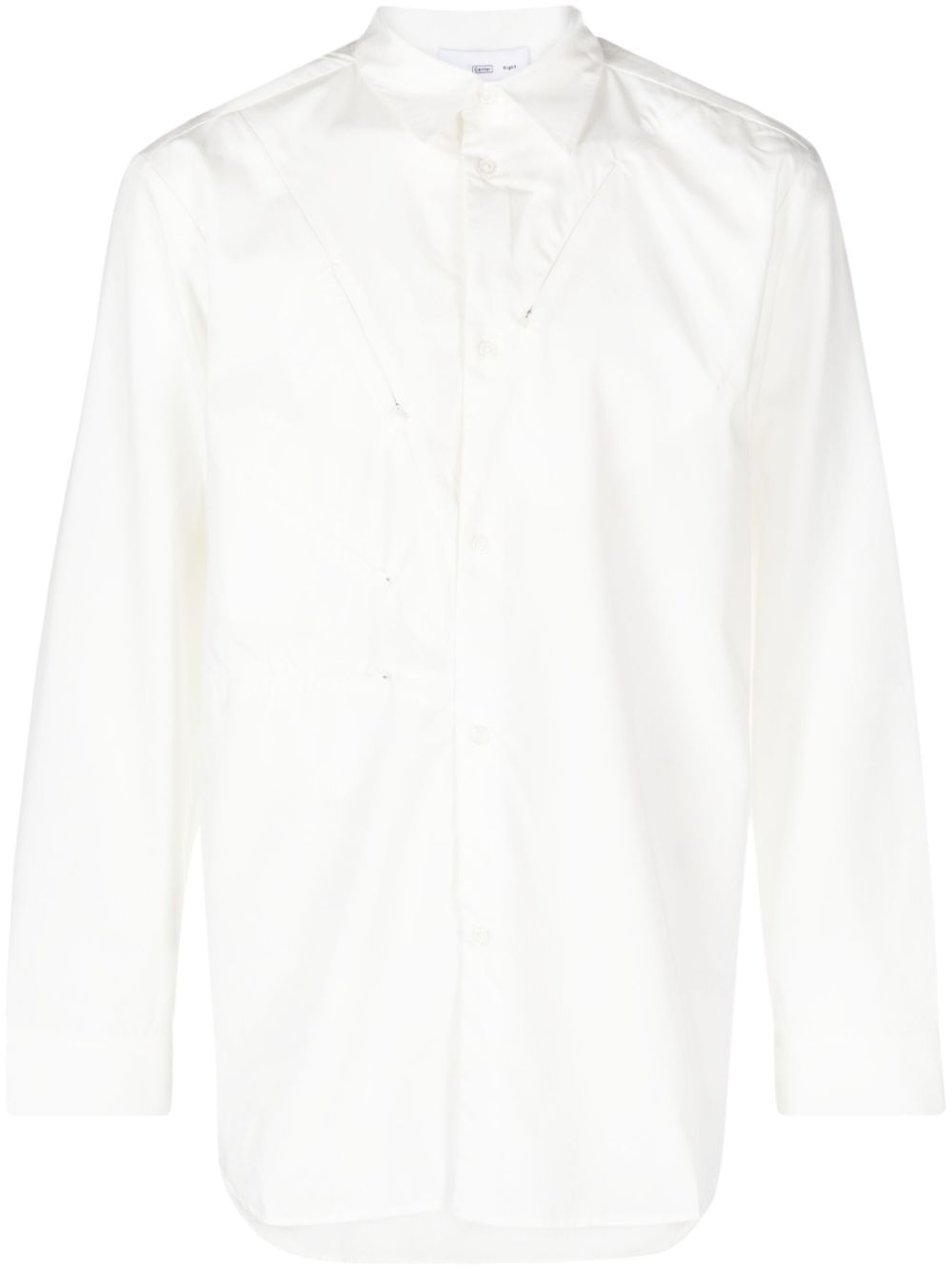 Post Archive Faction Men's Long Sleeve Center (White)
