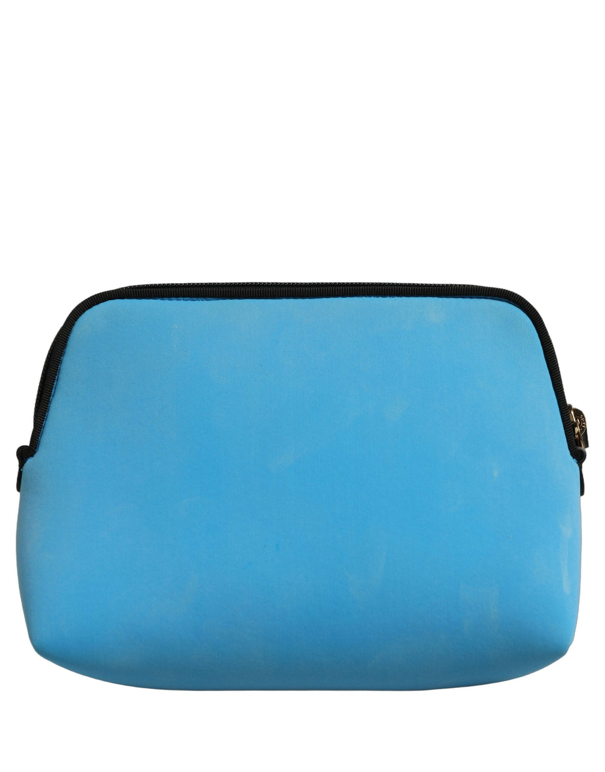 Dolce & Gabbana Blue Nylon DG Logo Print Clutch Zip Women Borse Pouch Women's Bag (Pre-Owned)