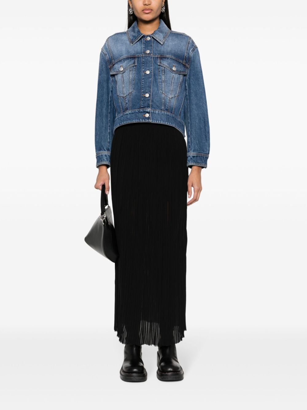 Alexander Mcqueen Women's Coats Denim