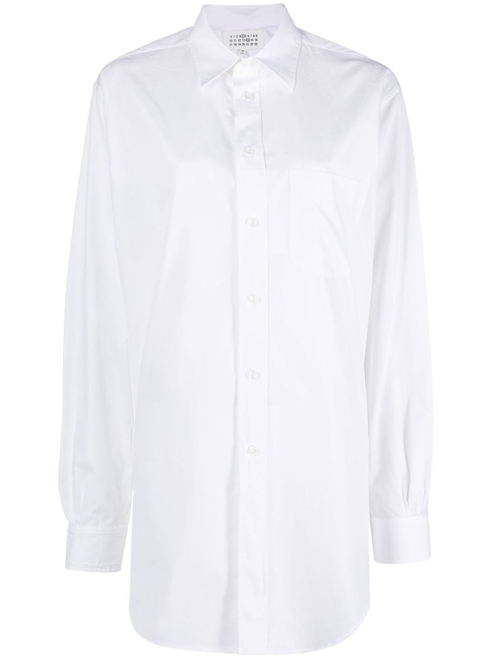 Maison Margiela Women's Longline Poplin Shirt