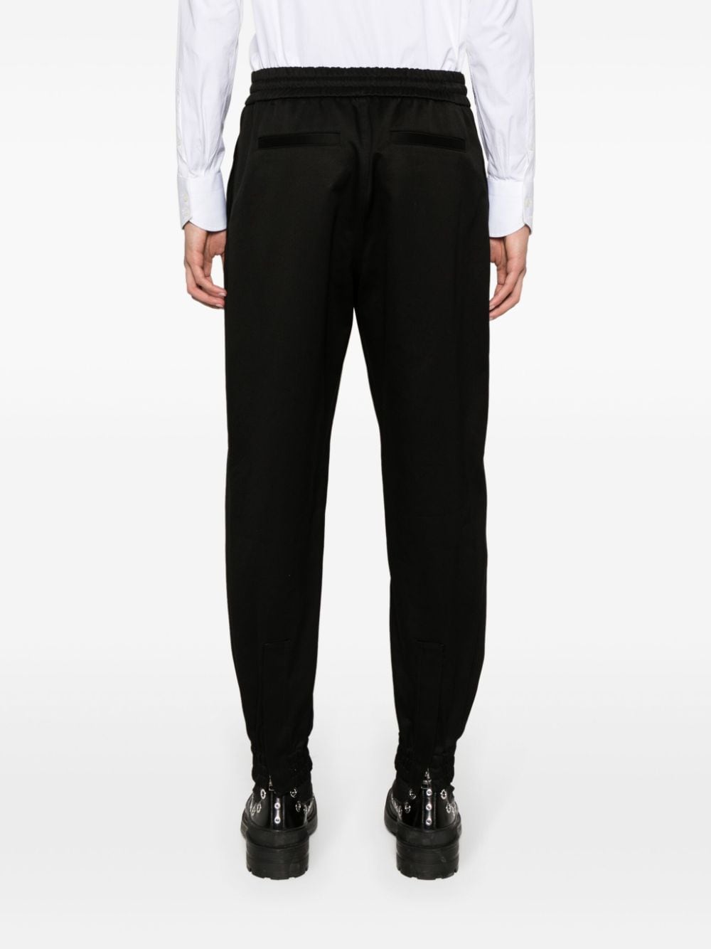 Alexander Mcqueen Men's Tapered-Leg Cotton Trousers