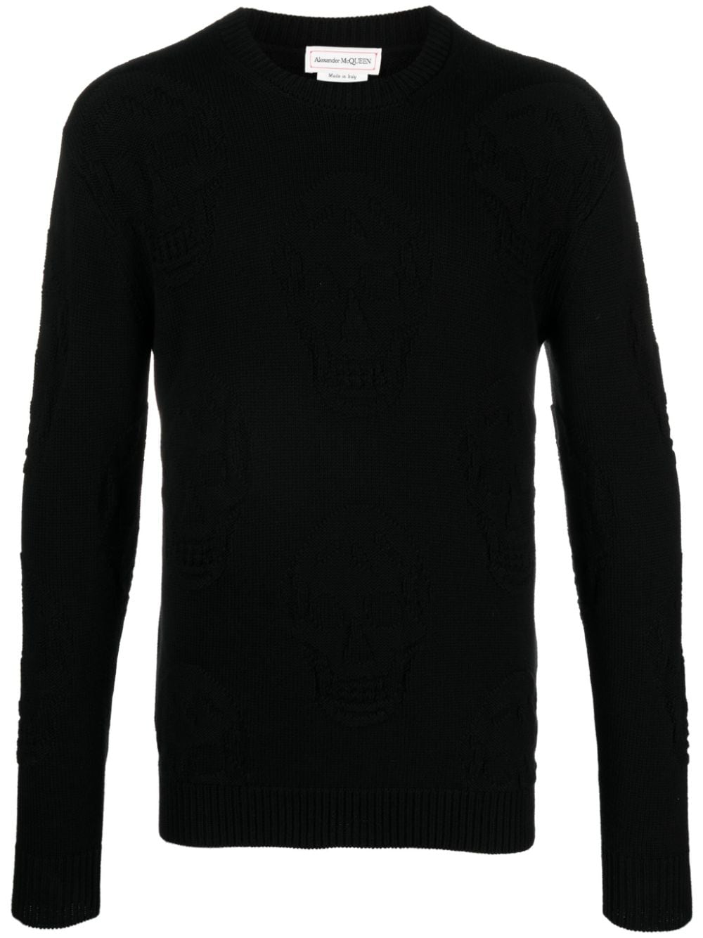 Alexander Mcqueen Men's Sweater With Jacquard Effect