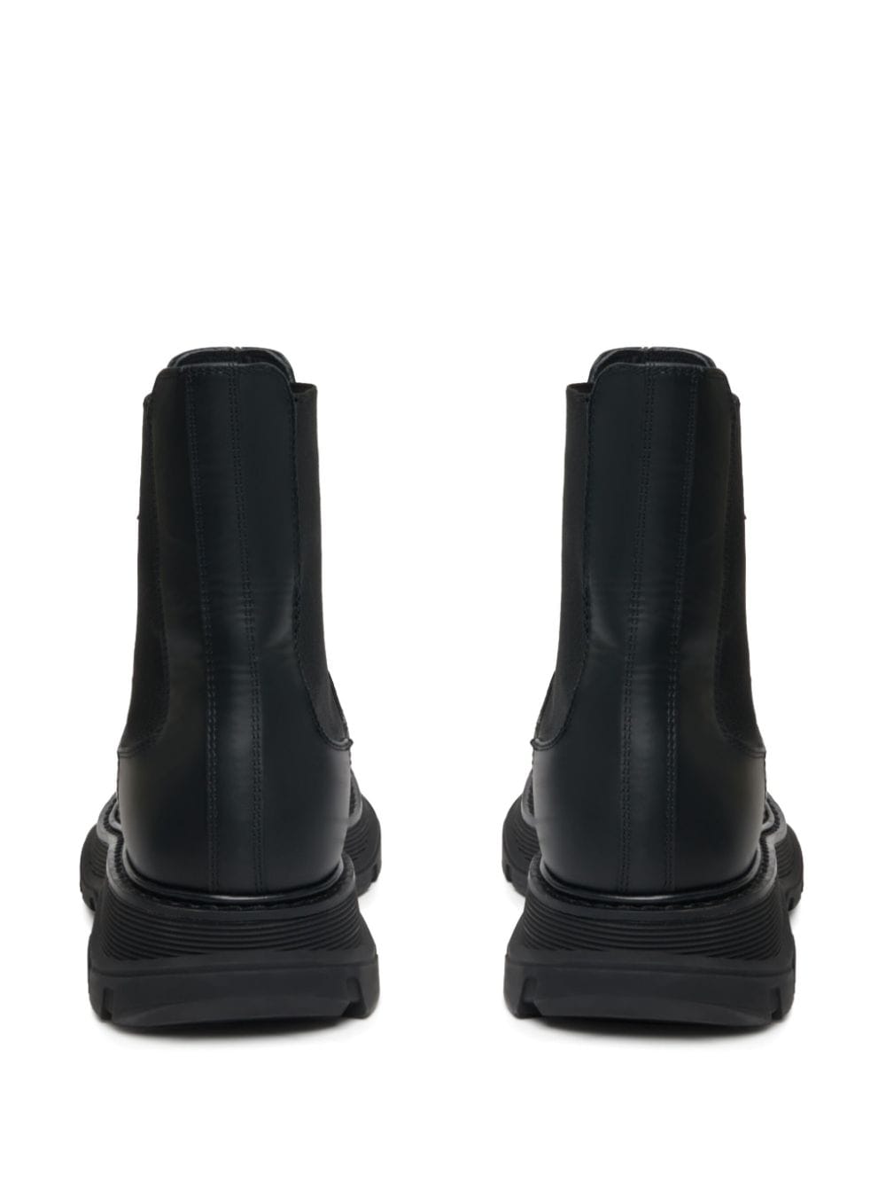 Alexander Mcqueen Men's Wander Leather Chelsea Boots