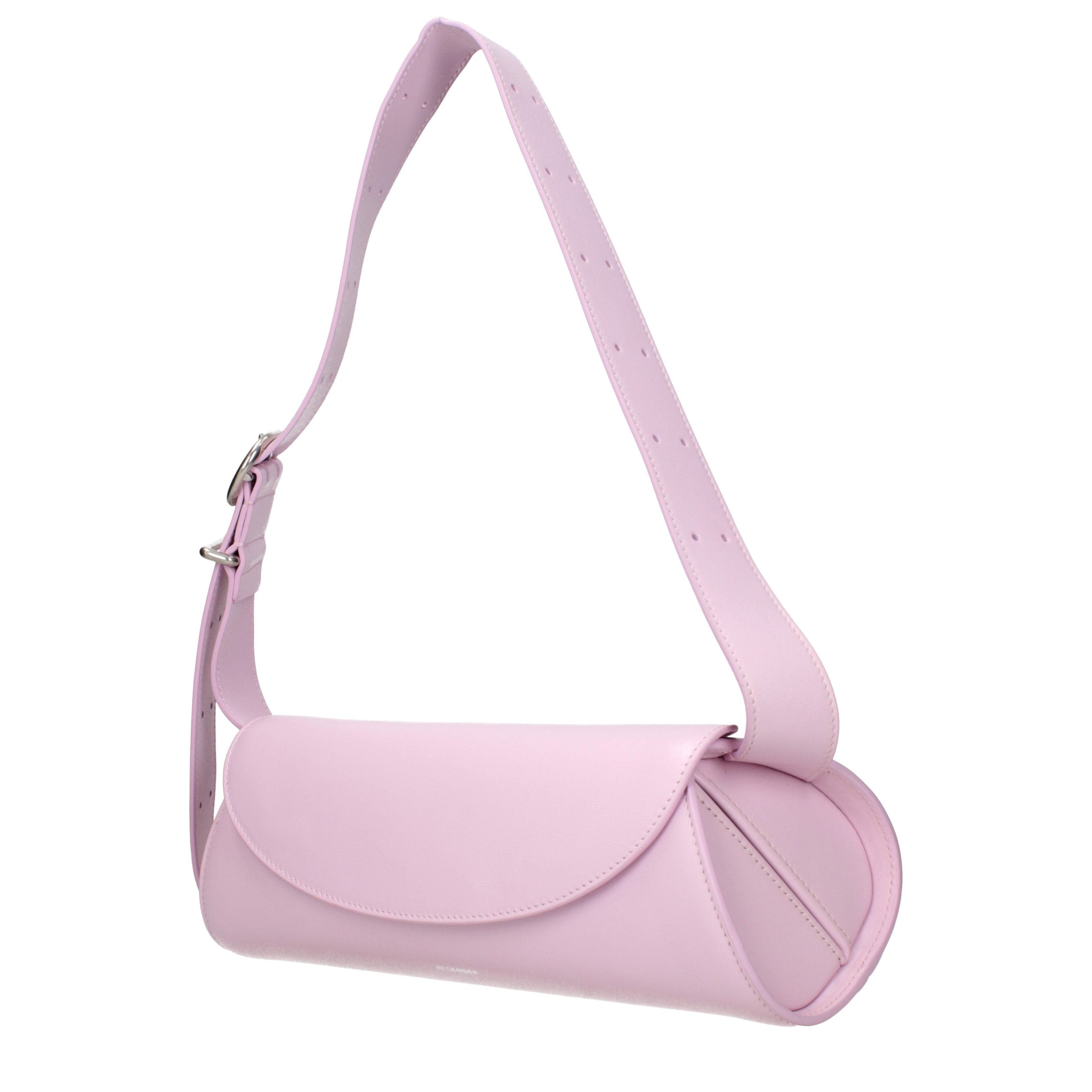 Jil Sander Pink Leather Crossbody Women's Bag