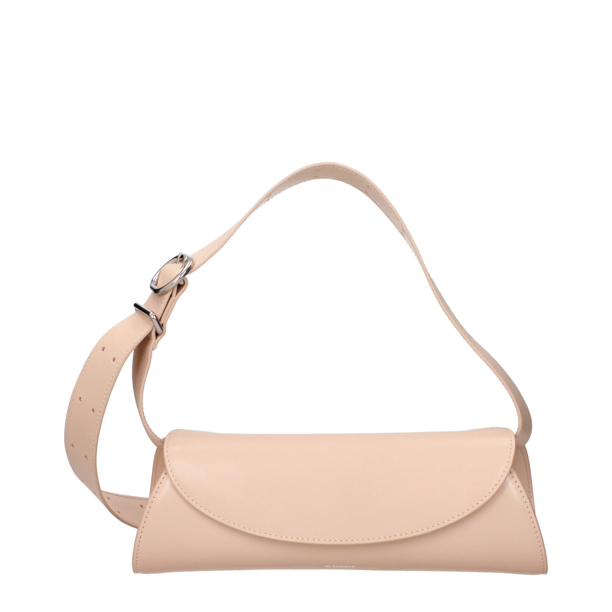 Jil Sander Pink Leather Crossbody Women's Bag