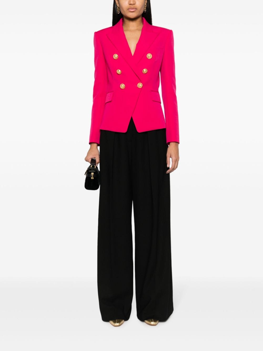 Balmain Women's Jackets Fuchsia