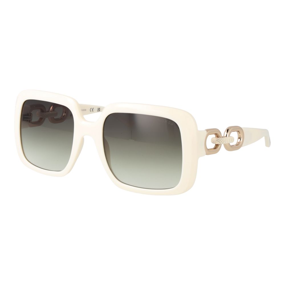 Guess White Plastic Women's Sunglasses
