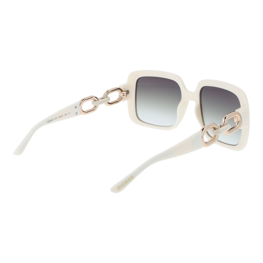 Guess White Plastic Women's Sunglasses