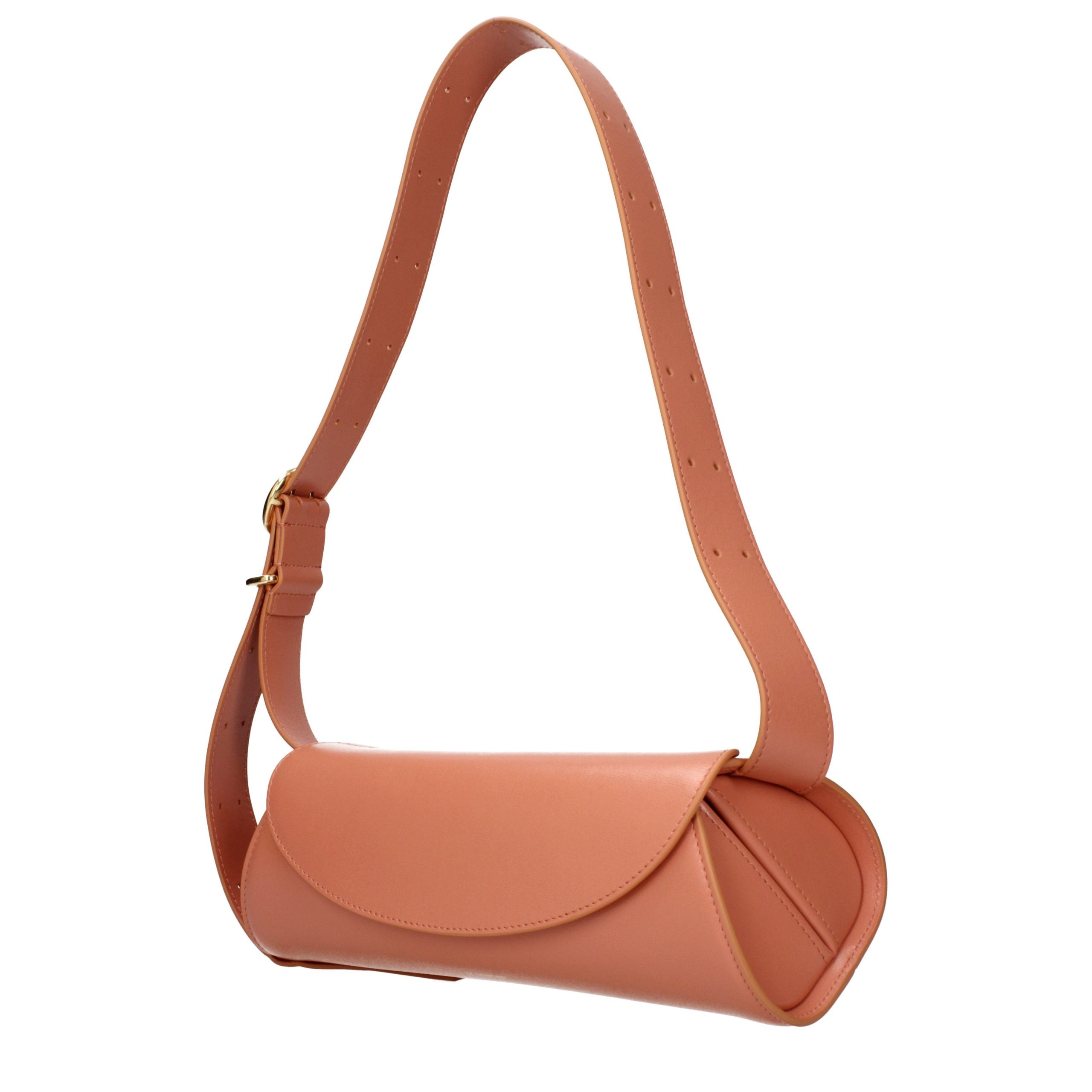Jil Sander Pink Leather Crossbody Women's Bag