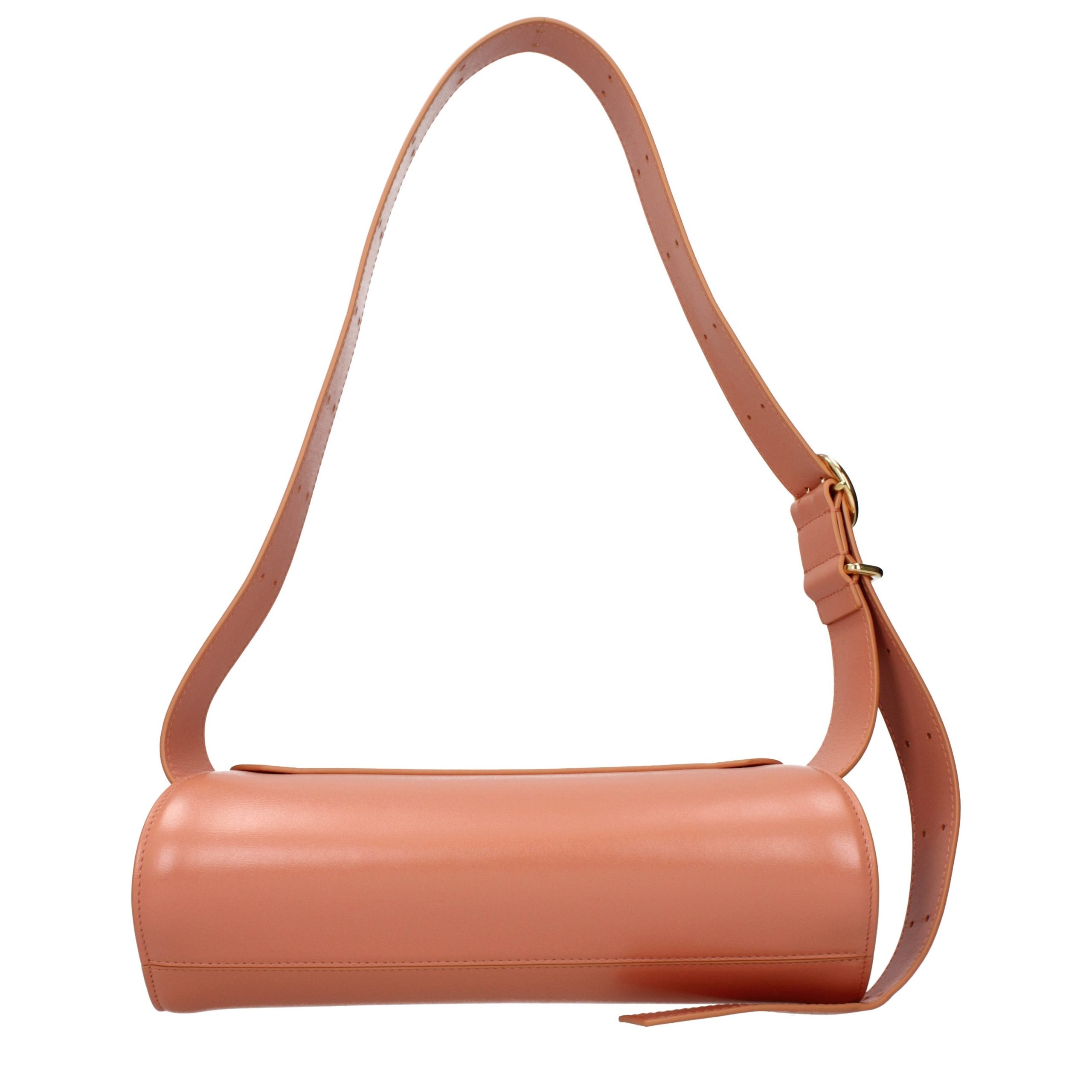 Jil Sander Pink Leather Crossbody Women's Bag