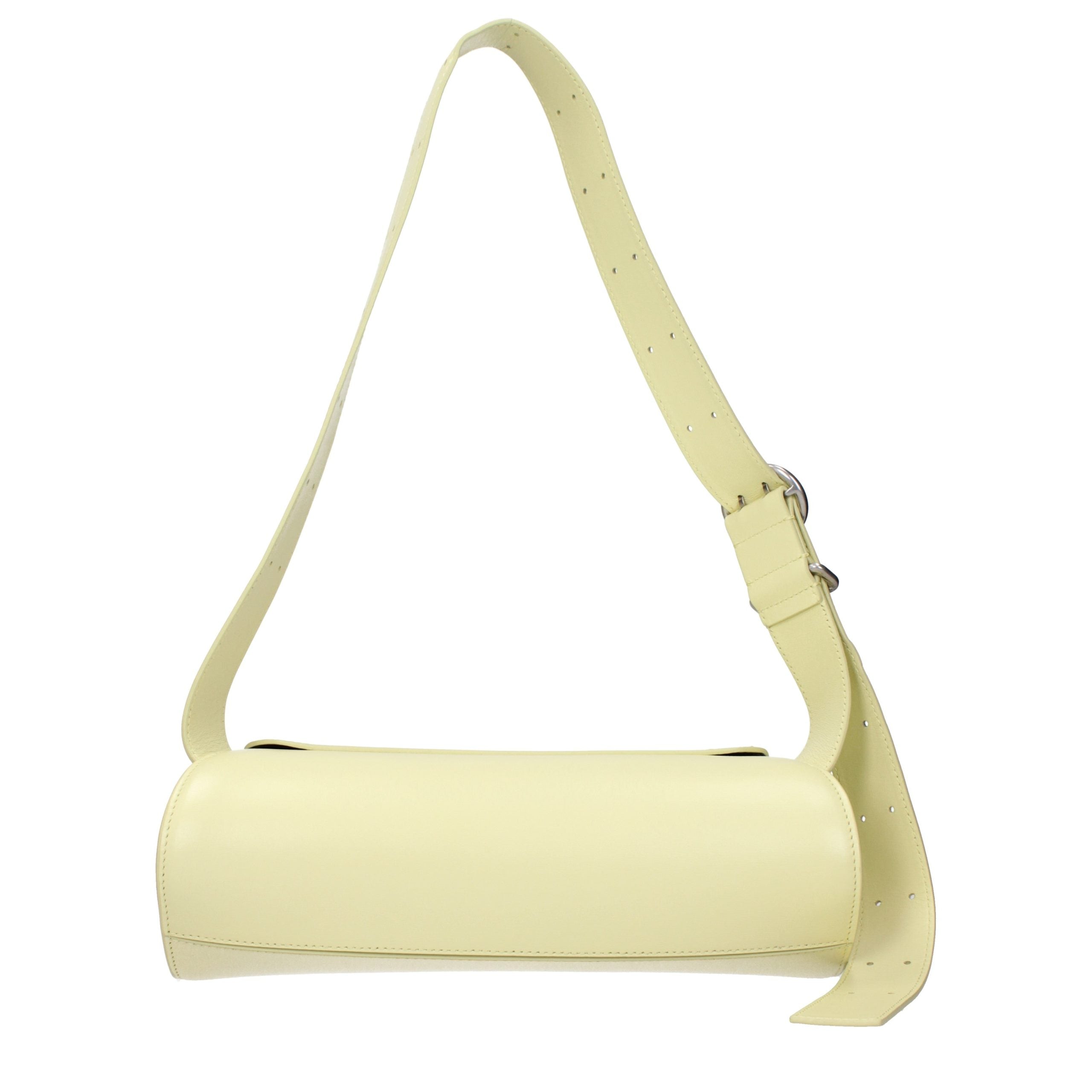 Jil Sander Yellow Leather Crossbody Women's Bag