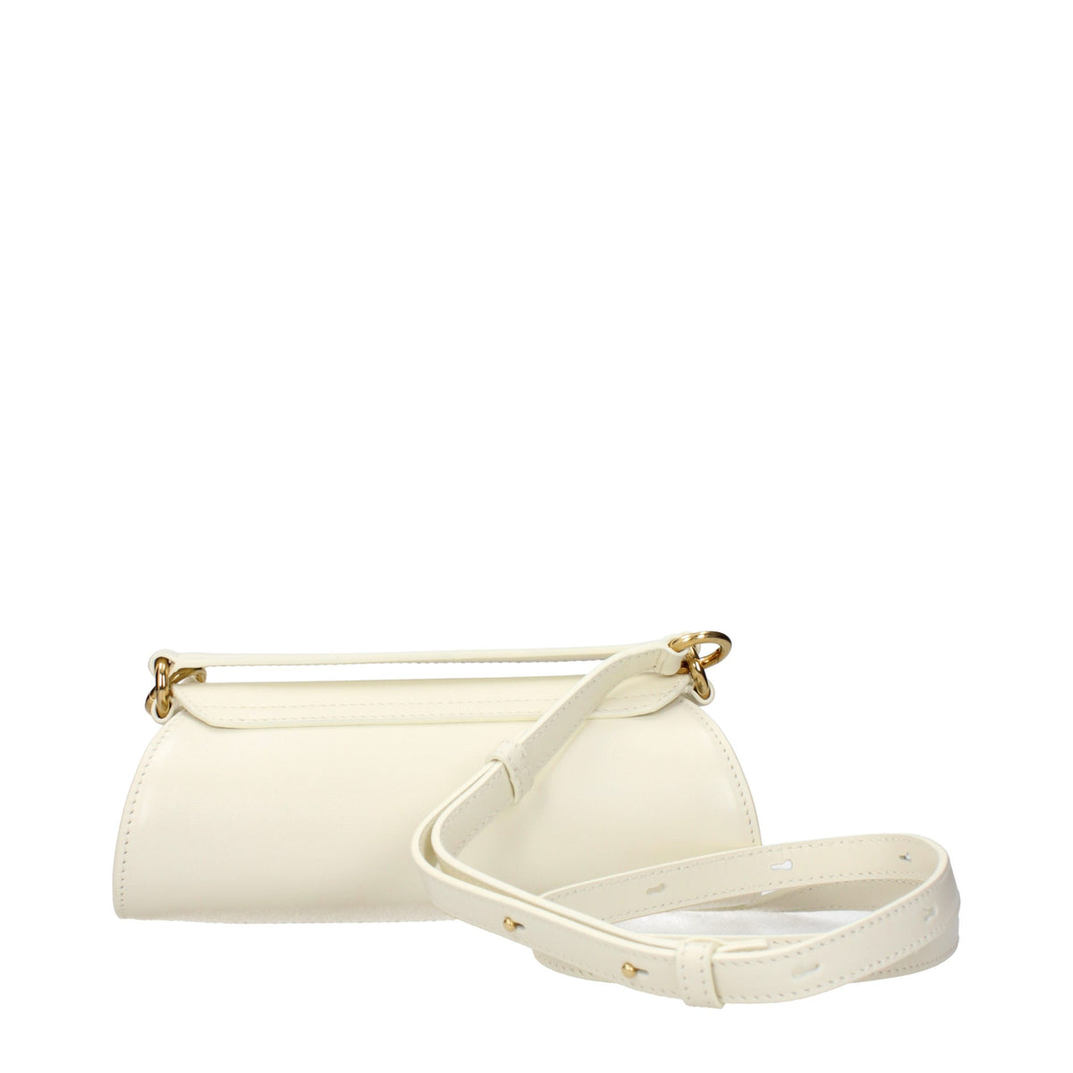 Jil Sander Beige Leather Women's Handbag