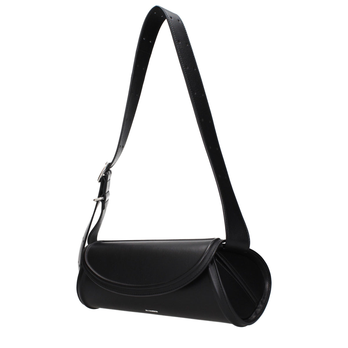 Jil Sander Black Leather Crossbody Women's Bag