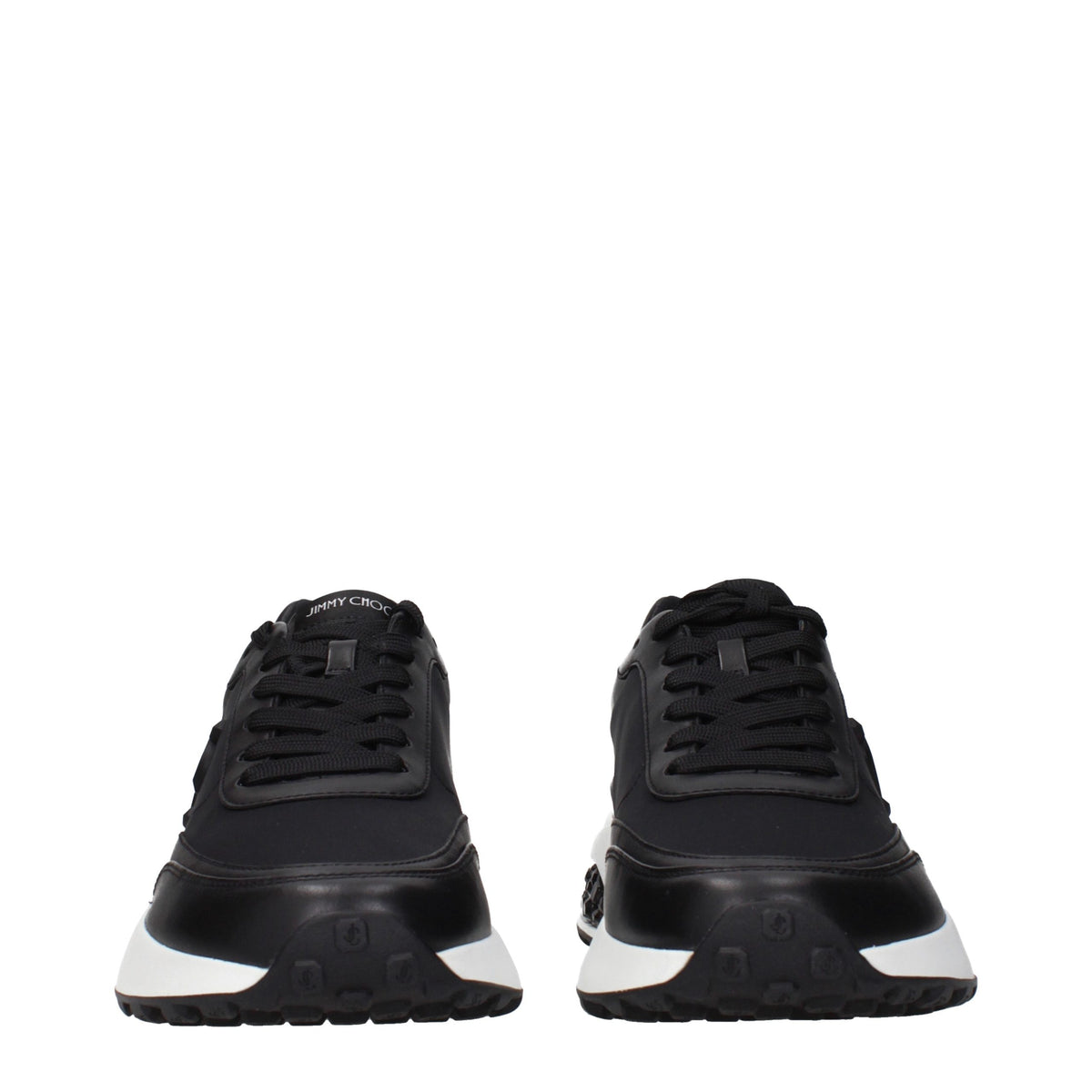 Jimmy Choo Black Fabric Athletic Men's Sneakers
