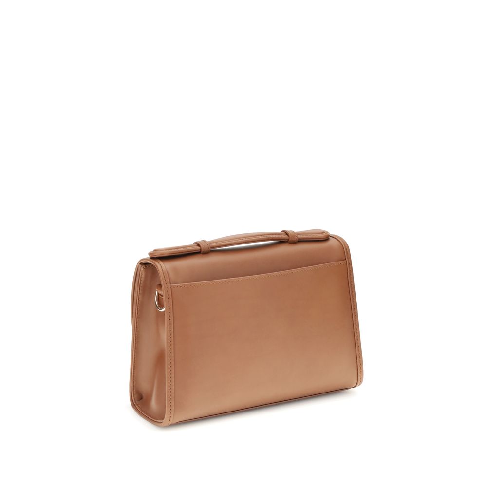 Gabriela Hearst Brown Leather Shoulder Women's Bag