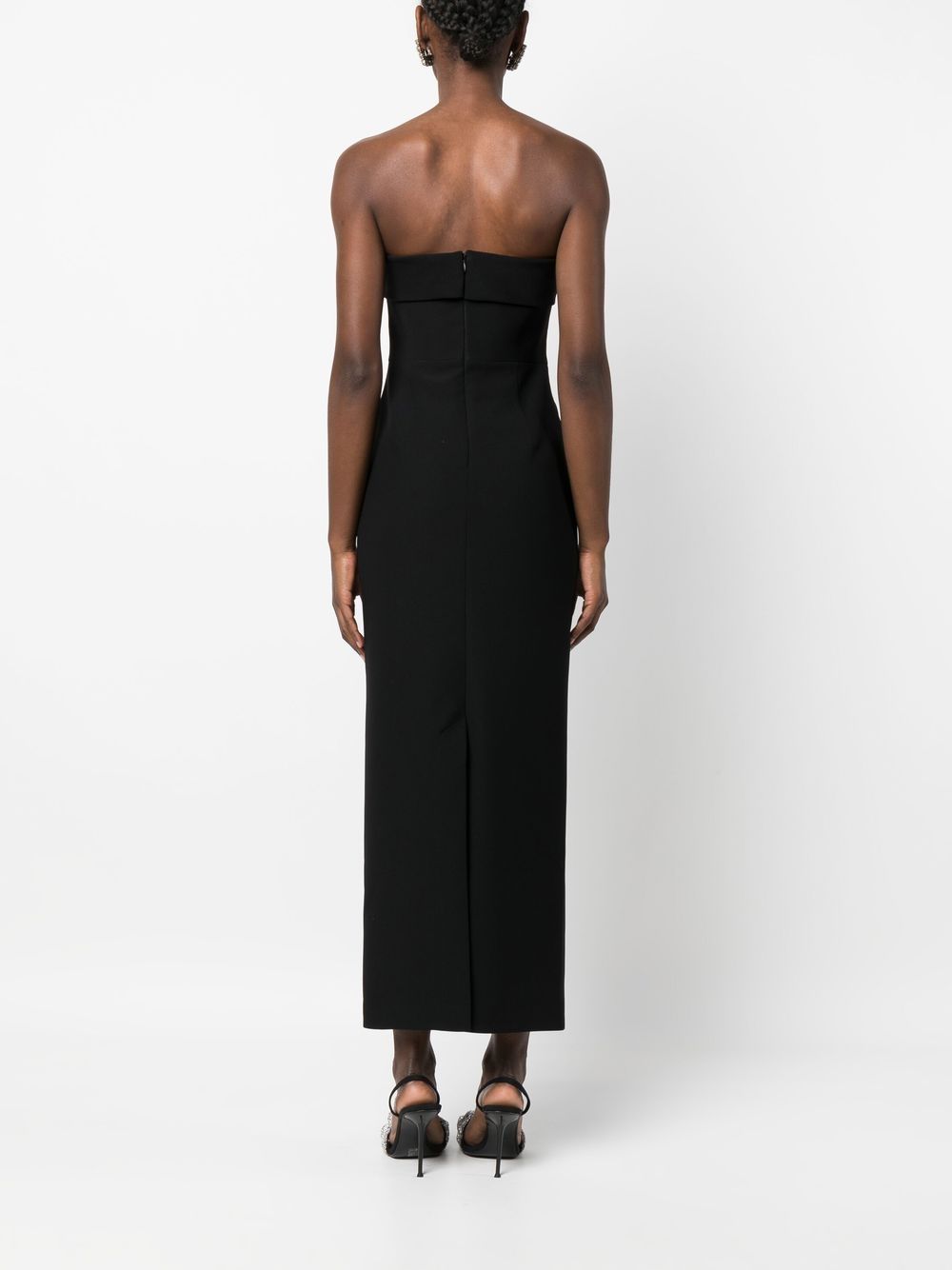 The New Arrivals By Ilkyaz Ozel Women's Strapless Evening Gown Long Dress