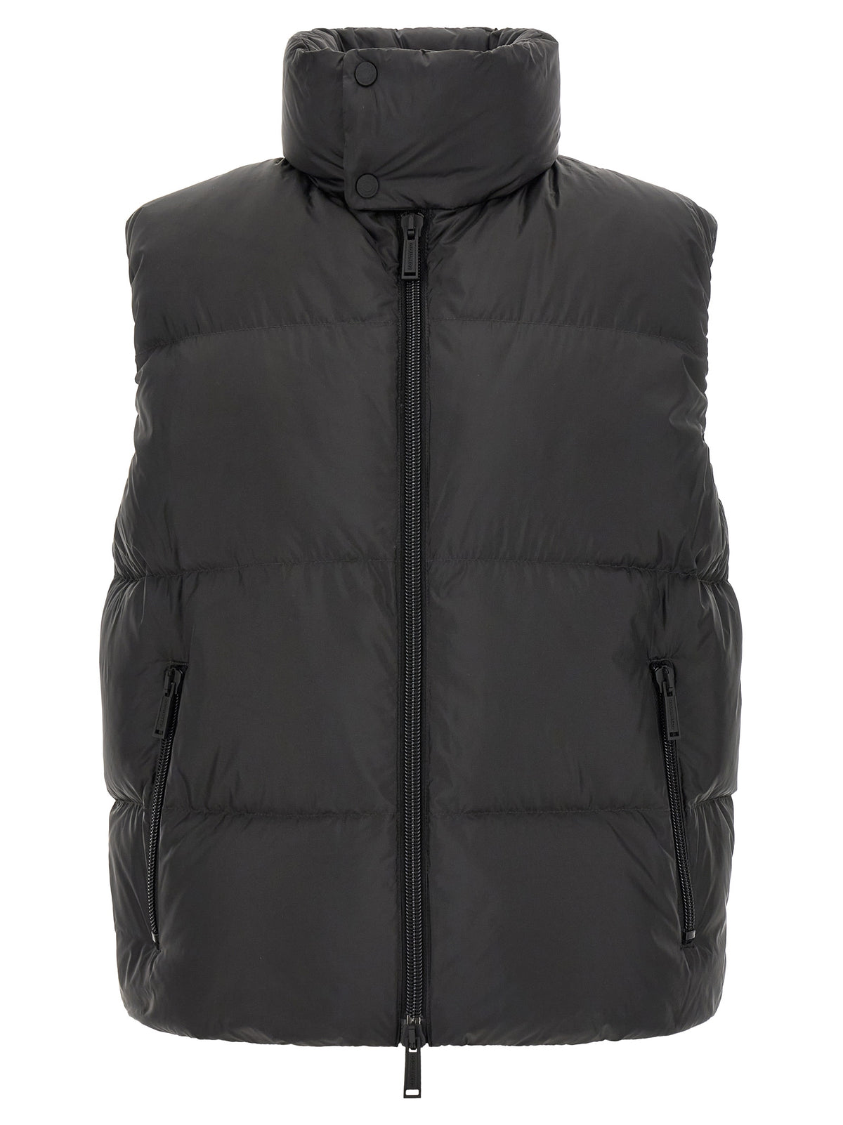 Dsquared² Black Polyester Sleeveless Men's Jacket