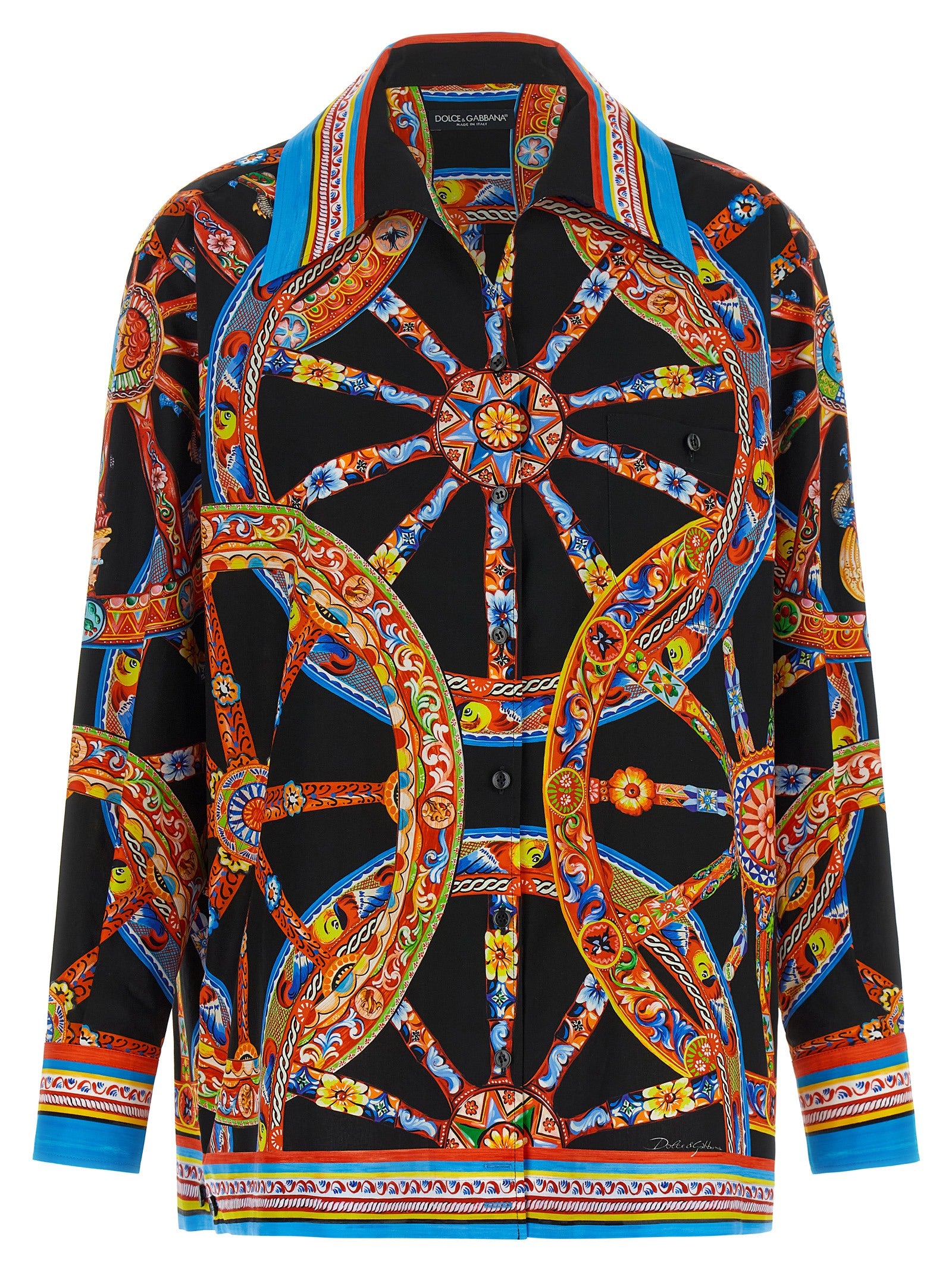 Dolce & Gabbana Multicolor Cotton Women's Blouse