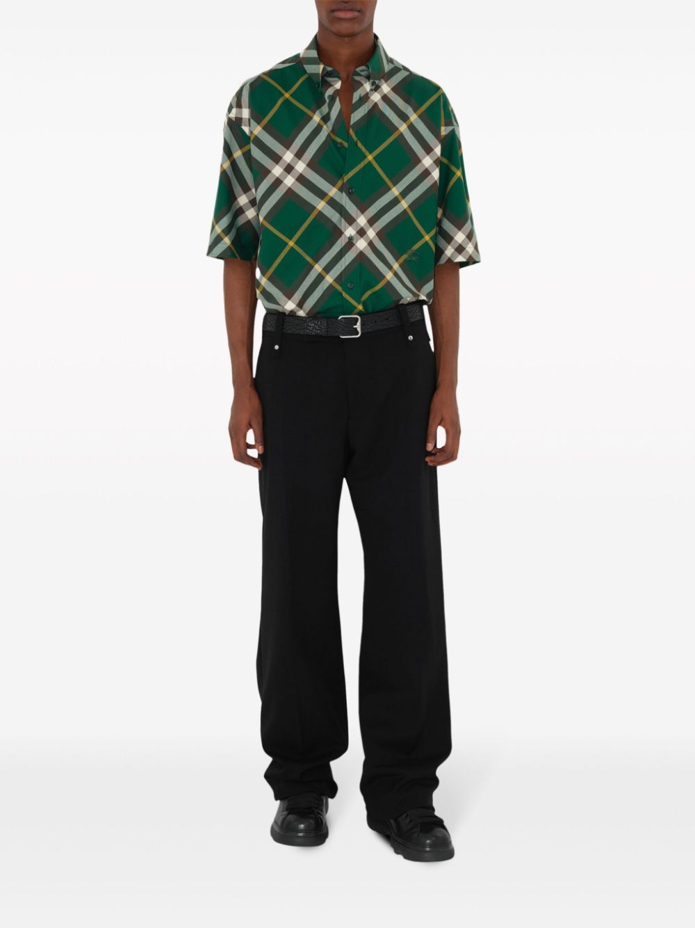 Burberry Men's Embroidered Shirt