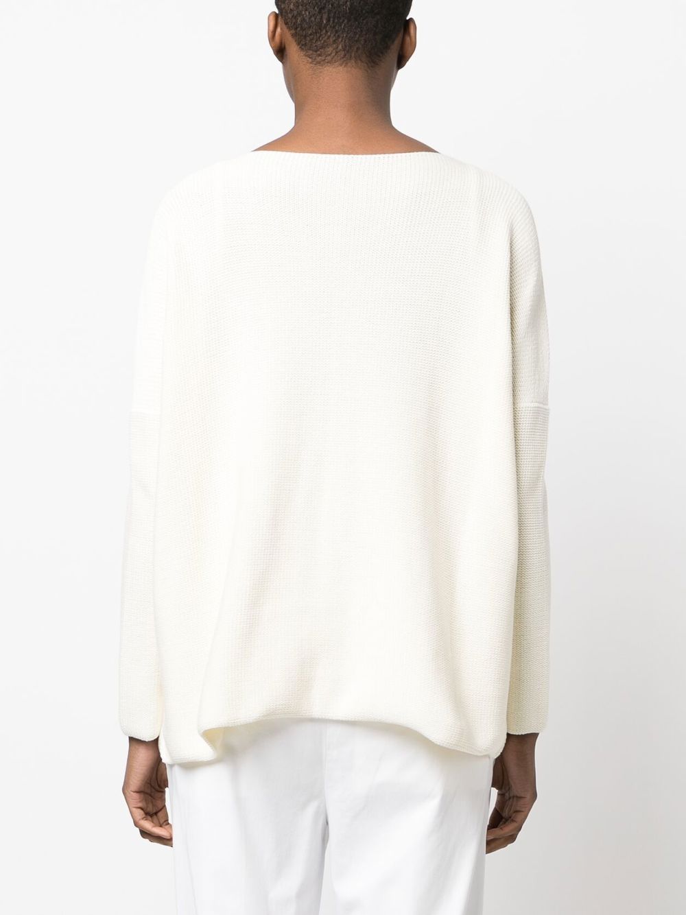 Daniela Gregis Women's Cotton Boat Neck Sweater