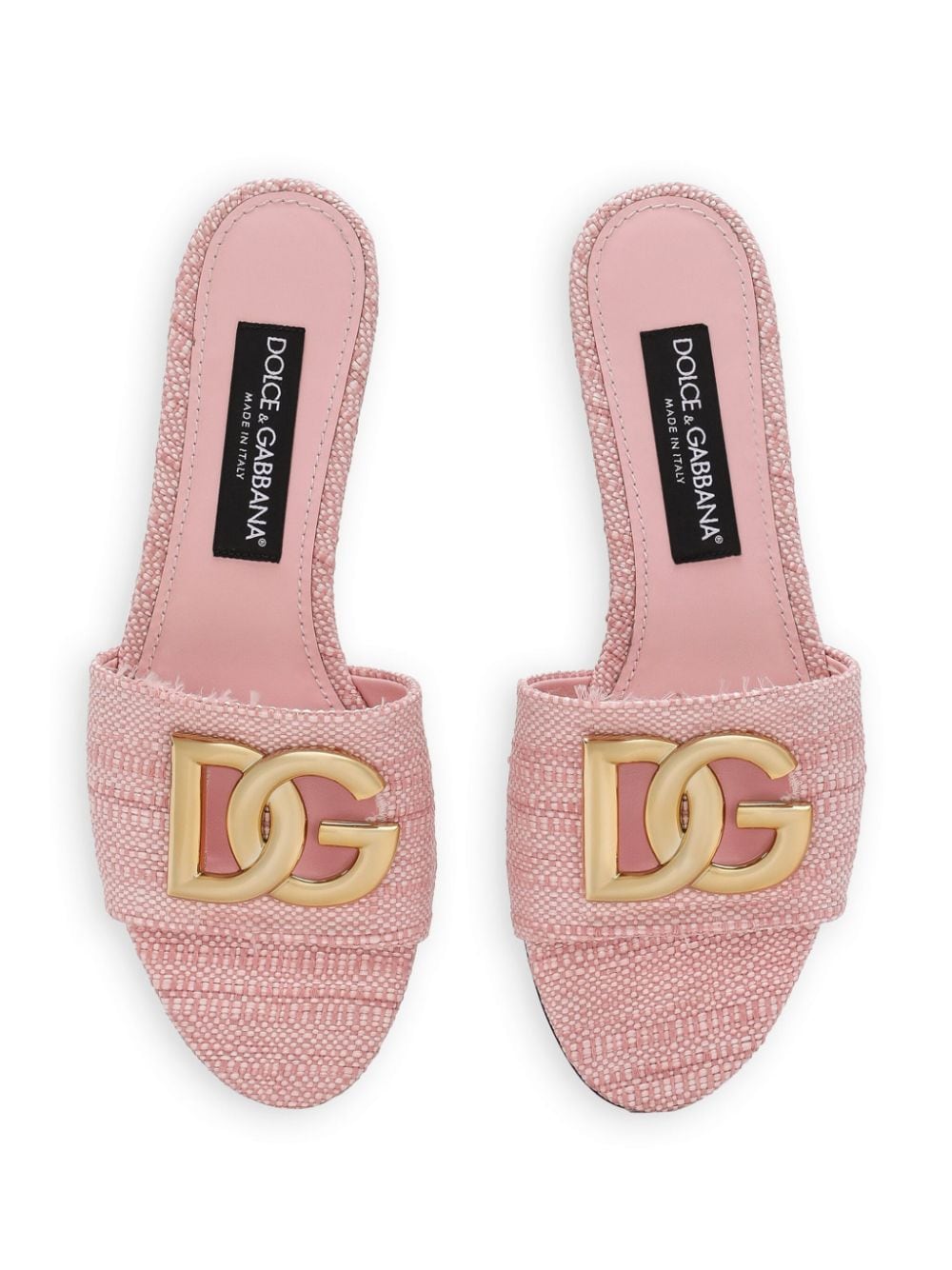Dolce & Gabbana Women's Dg Logo Slide Sandals