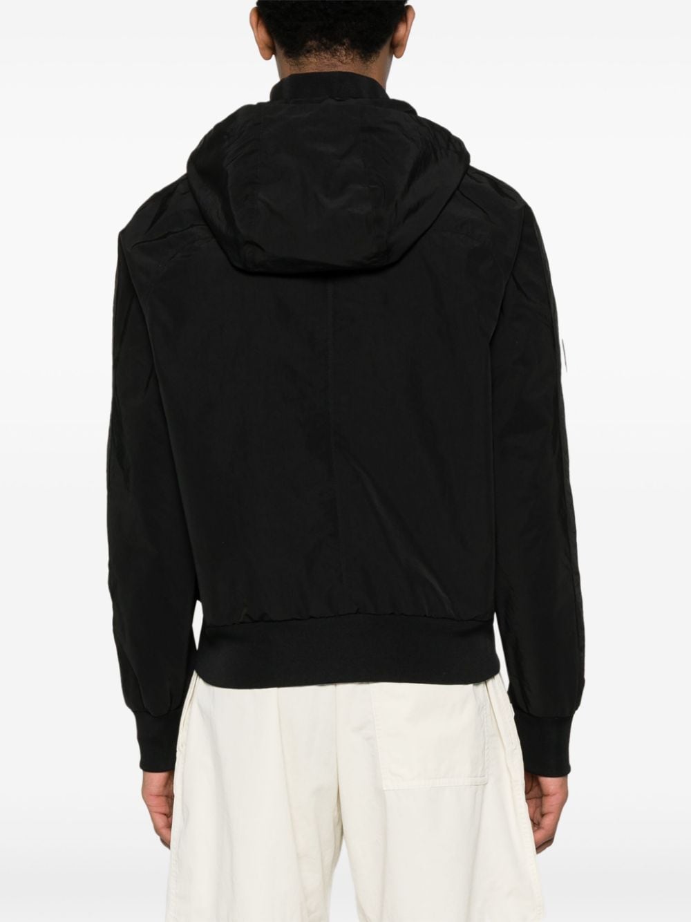 Palm Angels Men's Qr Code Front Zip Fastening Monogram Track Jacket